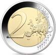 Vatikan 2 Euro 2023 500. Todestag Pietro Vannucci/Perugino <b> inkl. Etui & Zertifikat & Schuber</b> <b>16. Vatikan<br> PP</b><br> Bimetall<br>
