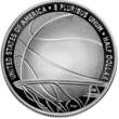 USA 1/2 $ 2020 S Basketball Hall of Fame - 60. Jubiläum - in Kapsel inkl. Etui & Zertifikat gewellt, <br>PP