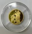 Frankreich 50 Euro<br> 7,78g<br> fein<br> 22 mm Ø Asterix 2022 - inkl. Gekapselt im Original-Etui & Umverpackung & Zertifikat <b>PP</b> <br> <b>1/4 oz.</b> <br> <b>Gold </b>