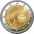 Andorra 2 Euro 2023 30 Jahre UNO Mitgliedschaft stgl<br> im<br> Blister/ <br> Coincard