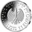 <b>erste,<br>11 Euro <br> überhaupt </b> UEFA Fußball-Europameisterschaft 2024 1.Ausgabe Deutschland <b> lieferbar !</b> <b>PP</b> <br> 500er Silber