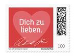 Deutschland <b> 1 Block xx </b> 4 x 100 Cent (4 Euro) 2024 Limitierte Sonderedition "50 Jahre Roland Kaiser", auf grandiosen Briefmarken postfrisch