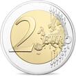 San Marino 2 Euro 2024 50 Jahre Verfassung / Bürgerrechte stgl <br> im<br> Blister