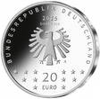 Deutschland <b>erste,<br>20 Euro </b> 75. Berlinale 2025 - sofort lieferbar! <b>PP <br>im Blister</b> <br>925er Silber