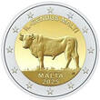 Malta 2 Euro 2025 Malteser Ochse -NUR im Blister- stgl <br> im<br> Blister