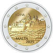 Malta 2 Euro 2025 Zitadelle Mdina -NUR im Blister- stgl <br> im<br> Blister