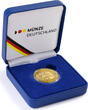 Deutschland <br><b>SOMMERANGEBOT!</b> 100 Euro<br> 15,55g<br> fein<br> 28 mm Ø 2025 G 100-Euro-Goldmünze "Eichendorff" <br><b>Prägestätte G</b> Ausg. 3/8 stgl <br> <b> SOFORT LIEFERBAR!</b>