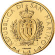 San Marino 10 €+10 € <br><b> ab Nov. lieferbar!!!</b><br> 2024/ <br>2025 Wanderfalke 2 x 1/10 oz. inkl. Kapsel - 1. & 2. Ausgabe 2024/25 Gold -2 Münzen <b>stgl</b> <br>2 x Anlagegold <br>