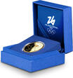 Italien <br><b> SOMMERANGEBOT!</b> 50 Euro<br> 31,10g<br> fein<br> 28,00 mm Ø 2026 - <b> Reverse Proof</b> Olympische Winterspiele MilanoCortina 2026, inkl. Etui&Zerti. -<b> Reverse Proof</b> <b>PP</b><br> Gold <br> <b> SOFORT LIEFERBAR!</b>