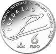 Italien <br> <b> SOMMERANGEBOT!</b> 6x6 €uro<br> 31,10g<br> fein<br> 38,61 mm Ø 2025 Olymp.Winterspiele Milano Cortina 2026,inkl. Etui&Zerti. -<b>alle 6 Münzen </b> <b>PP</b><br> Silber <br> <b> SOFORT LIEFERBAR!</b>