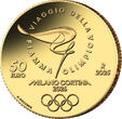 Italien <br> <b> SOMMERANGEBOT!</b> 3x 20 € &<br> 2x 50 €<br>85,51g fein<br>28,00 mm Ø 2025/ <br> 2026 Olympische Winterspiele Milano Cortina 2026,inkl. Etui & Zerti.-<b>alle 5 Mz</b> <b>PP</b><br> Gold <br> <b> SOFORT LIEFERBAR!</b>