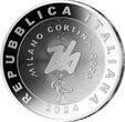 Italien <br> <b> SOMMERANGEBOT!</b> 2x3 €uro<br> 31,10g<br> fein<br> 38,61 mm Ø 2024 Olymp.Winterspiele Milano Cortina 2026,inkl.Etui & Zerti.-<b>Tina & Milo </b> <b>stgl</b><br> Silber <br> <b> SOFORT LIEFERBAR!</b>