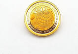 Deutschland 0,92g fein, <br>585er Gold 2000 Medaille - Chronik der Welt - 1492 Entdeckung Amerikas C. Kolumbus <b>PP</b>