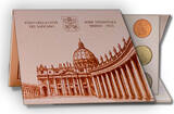 Vatikan <br><b>DER LETZTE VON FRANZISKUS!</b> 3.88 € Kursmünzen, kompl. Satz 2025 * <b> zwölfte Satz Papst Franziskus, </b> stgl<br> im<br> Blister