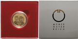 Österreich 50 Euro<br> 9,99g<br> fein<br> 22 mm Ø 2006 Wolfgang Amadeus Mozart, <b>im Etui & Zertifikat & Pappschuber,</b> <b>PP</b>
