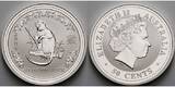 Australien 50 Cents,<br><b>1/2 oz.</b> 2004 Jahr des Affen / Chines.Tierkreiszeichen <b>1/2 oz.</b> stgl