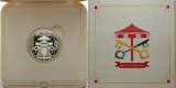 Vatikan 5 Euro 2005 Sede Vacante, inkl. Etui&Zertifikat&Schuber<b> absofort wieder lieferbar!!! <b>PP</b><br>Silber
