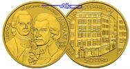 Österreich 50 Euro<br> 9,99g<br> fein<br> 22 mm Ø Wolfgang Amadeus Mozart, <b>im Etui & Zertifikat & Pappschuber,</b> -
