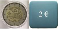 Belgien 2 Euro 50 Jahre Römische Verträge, im Etui & Zertifikat -