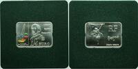 Frankreich 1/4 Euro Degas,Edgar 1. rechteckige Münze aus Frankreich in Kapsel und Zertifikat -