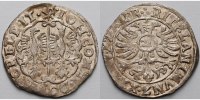 Rietberg, Grafschaft, seit 1764 Fürstentum Kipper-Schilling, 1/21 Taler Johann III. von Ostfriesland 1600 - 1625, -RAR-