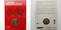 Portugal 2 Euro 500.Geb.des Seefahrer u. Entdecker Fernando Mendes Pinto,<br><b>geringe Auflage, -