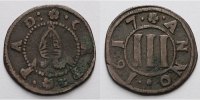 Paderborn Domkapitel 3 Pfennig Drei Pfennig - 1/4 Schilling