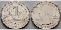 USA 1/4 $ Vicksburg /P - Kupfer-Nickel - -
