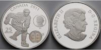 Kanada 25 $ Wayne & Walter Gretzky 25$ - Hologramm, inkl. Etui & Zertifikat & Schuber -
