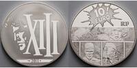 Frankreich 10 Euro Comic-Helden,(XIII) inkl. Etui & Zertifikat & Schuber -
