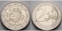 Slowenien 2 Euro 10 Jahre Euro Bargeld -