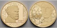 Österreich 50 Euro<br> 9,99g<br> fein<br> 22 mm Ø Adele Bloch - Bauer I, <b>im Etui & Zertifikat & Pappschuber,</b> -