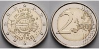 Spanien 2 Euro 10 Jahre Euro Bargeld -