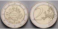 Estland 2 Euro 10 Jahre Euro Bargeld