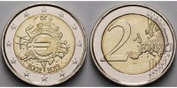 Belgien 2 Euro 10 Jahre Euro Bargeld -