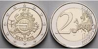 Belgien 2 Euro 10 Jahre Euro Bargeld, im Etui & Zertifikat -