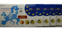 Deutschland 5,88<br> x5 Kursmünzensatz<br> <b>als kompl. Satz</b><br>(5 Prägestätten) -