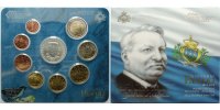 San Marino 8,88 Kursmünzen, 2012 * mit 5 Euro Silbermünze Giovanni Pascoli 1912-2012,<b>groß</b> -