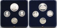  1975  4 Medaillen Papst Paulus VI im Etui 