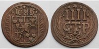Bentheim-Tecklenburg-Rheda 4 Pfennig Johann Adolph 1674-1704