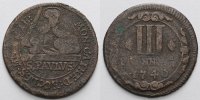 Münster, Domkapitel 3 Pfenning Stadt Münster 1740 -