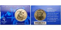 Australien 5 Dollar Olympische Sommerspiele 2000 in Sydney - Volleyball 18 - 28 - Coincard mit Hülle -