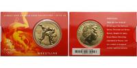 Australien 5 Dollar Olympische Sommerspiele 2000 in Sydney - Ringen 24 - 28 - Coincard mit Hülle -