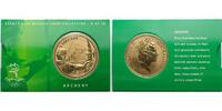 Australien 5 Dollar Olympische Sommerspiele 2000 in Sydney 9- 28-Bogenschießen - Coincard mit Hülle -