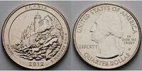 USA 1/4 $ Acadia /D - Kupfer-Nickel - -