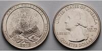 USA 1/4 $ Hawai'i Volcanoes /D - Kupfer-Nickel - -