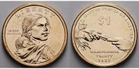 USA 1 $ Amerikanische Ureinwohner - Sacagawea - Philadelphia/ Kupfer-Nickel / Neue Serie -