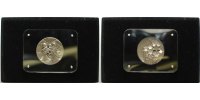 Weihnachten 26,05g fein<br>35mm Ø Medaille in Silber, Weihnachten in eckiger Acryl-Kapsel und Etui -