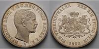 Reuss, Jüngere Linie Vereinstaler Heinrich LXVII. 1854-1867, -RAR-,