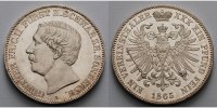 Schwarzburg Sondershausen Vereinstaler Günther Friedrich Carl II, Jahrgang selten,, -RAR-,